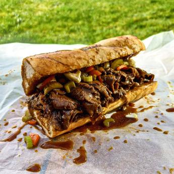 a packed sarnie