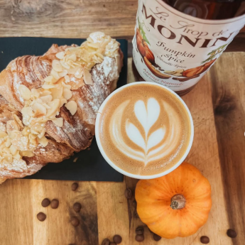 coffee and pastry